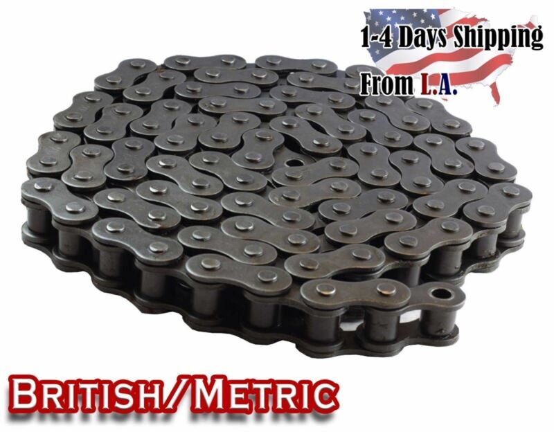 #12b Metric Standard Roller Chain 10 Feet With 1 Connecting Link