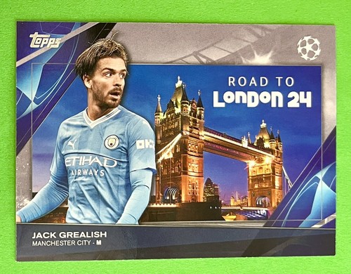 Jack Grealish 2023-24 Topps UEFA Club Competitions ROAD TO