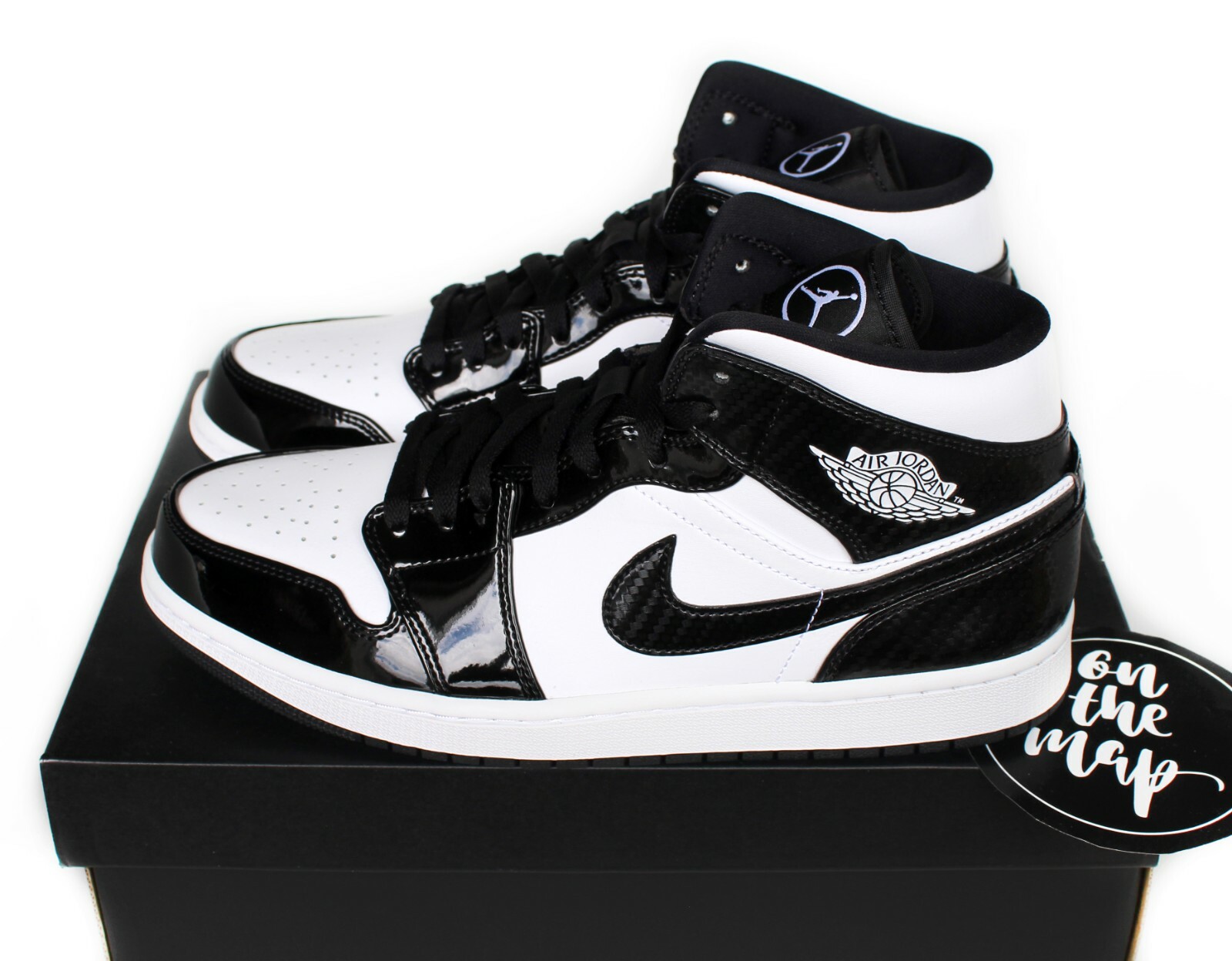jordan 1 mids carbon fiber