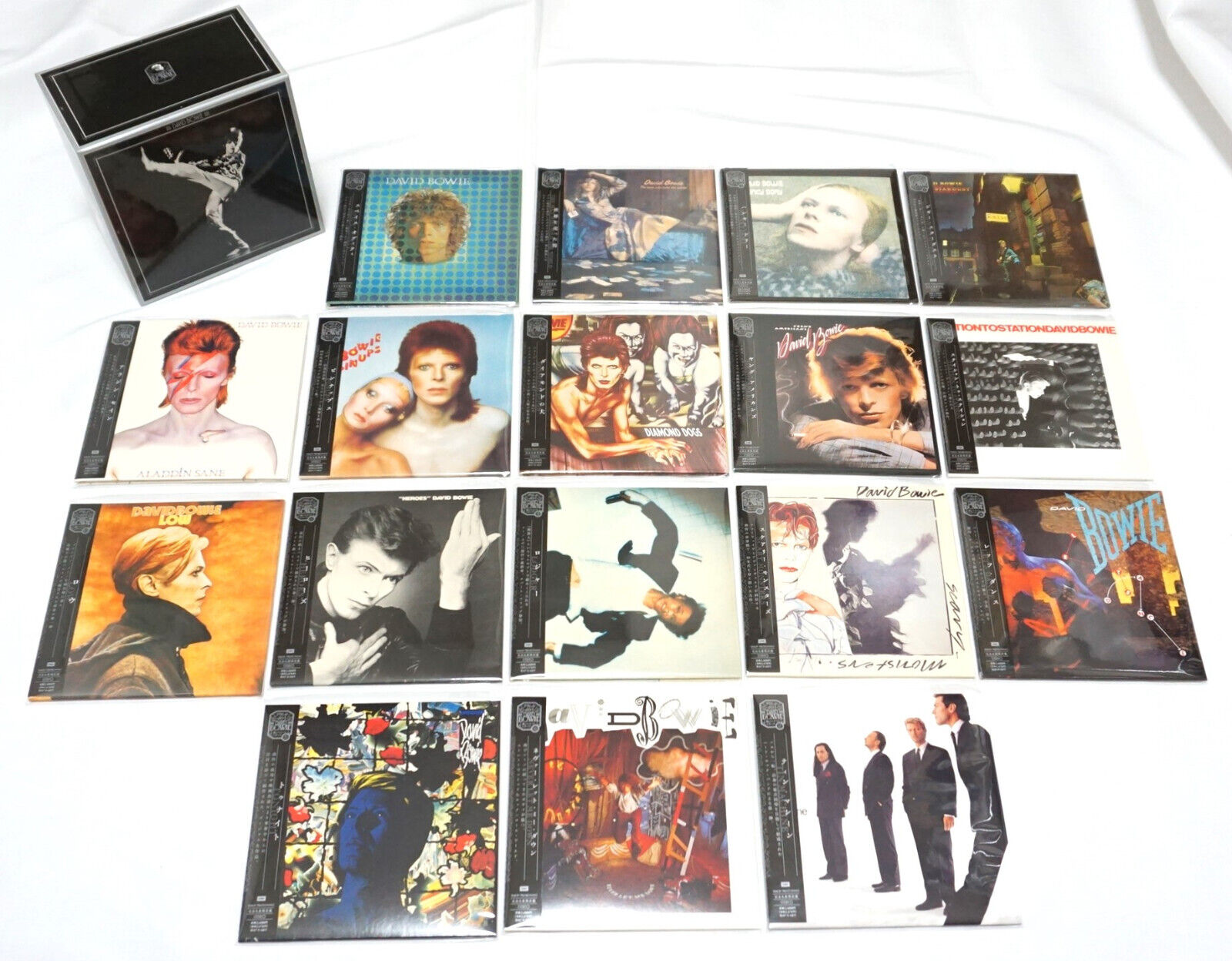 David Bowie - Mini LP CD 17 Titles Complete '69-'89 Set + David Bowie - Mini LP CD 17 Titles Complete '69-'89 Set +