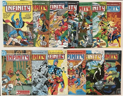 INFINITY INC # 1-13 ~ 1984-1985 DC COMICS #1F   #11VF-        OTHERS VF/NM 