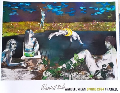 Wardell Milan  Modern Utopia  (SIGNED poster)
