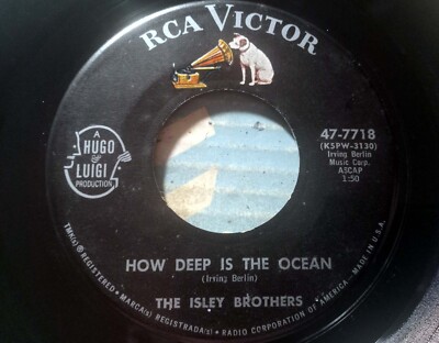 The Isley Brothers - How Deep Is The Ocean - RCA 7718  