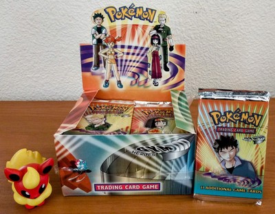 Pokemon Gym Heroes Booster Pack BROCK Artwork NEW BOX FRESH!!