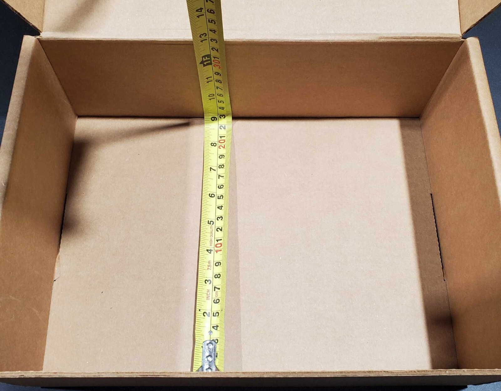 SMALLER BEST SHOE BOX for Shipping and replacement~ HEAVY DUTY~12" X 9" X 4.125"