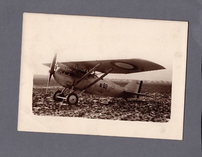 DEWOITINE D.1 ORIGINAL VINTAGE MANUFACTURERS STAMPED PHOTO