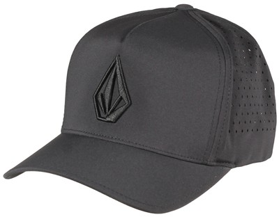 Кепка - бейсболка Volcom Stone Vent Delta - Черная - Новинка