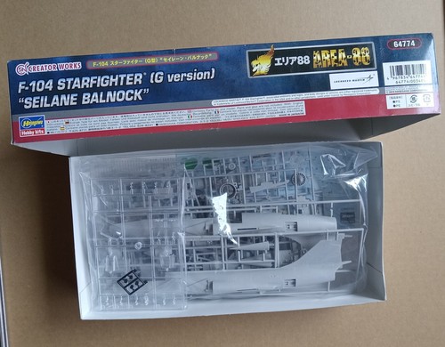 Hasegawa 1:48 F-104 Starfighter Model Kit #64774 G Version Area-88 Made in Japan
