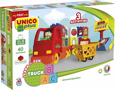 Androni: Unico Plus - Costruzioni 2-5 Anni - Camion Supermar (UK IMPORT) Toy NEW