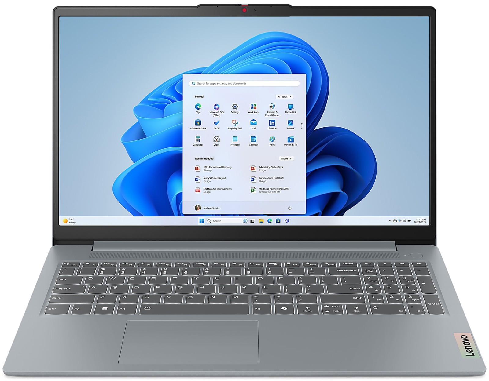 Lenovo IdeaPad Laptop Computer - 8GB RAM - 256GB コスパ◎Lenovo