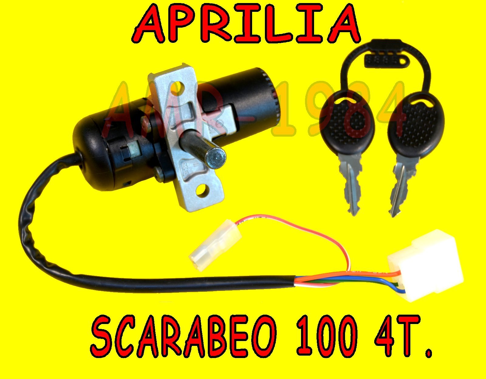 QUADRO COMMUTATORE AVVIAMENTO ORIGINALE APRILIA SCARABEO 100 4T. 2T. 100 8224442