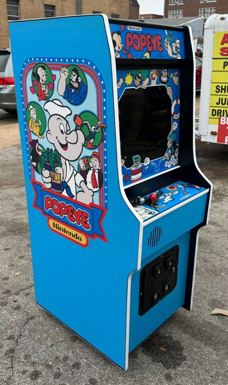 Popeye Arcade Coin Operated- With all new parts-LCD Monitor Popeye Arcade Coin Operated- With all new parts-LCD Monitor