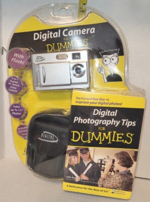  Digital Camera For Dummies With Book And Camera Case