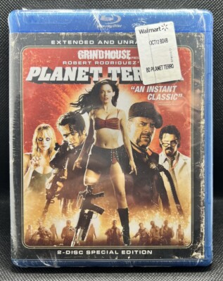 PLANET TERROR: EXTENDED SPECIAL EDITION (2007) (2 DISC SET) BLU-RAY NEW & SEALED
