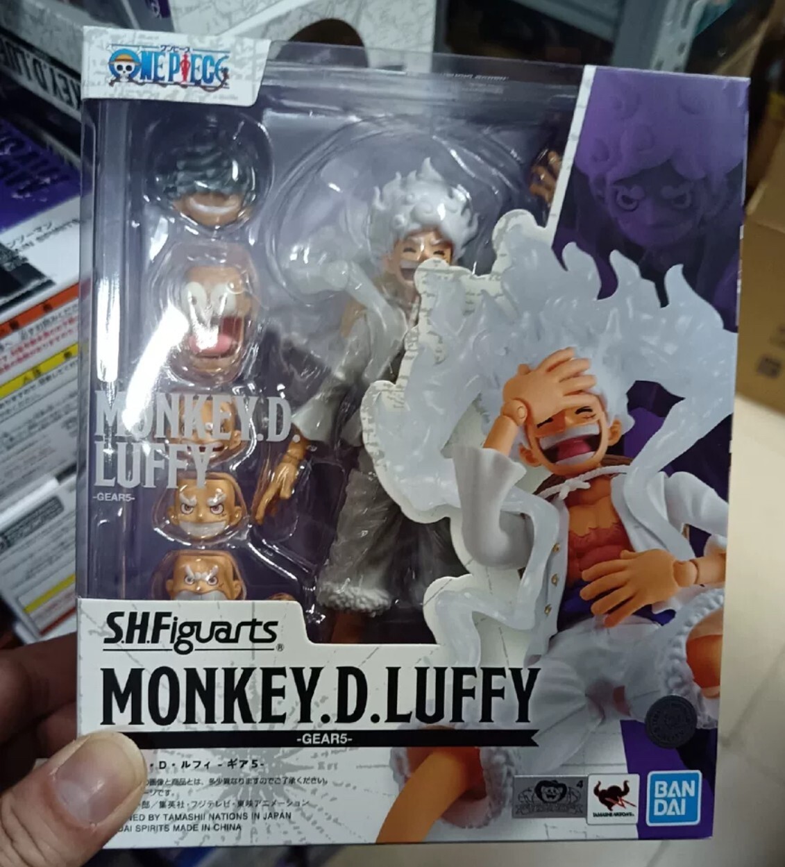 Bandai S.H.Figuarts One Piece Monkey D. Luffy Nika Gear5