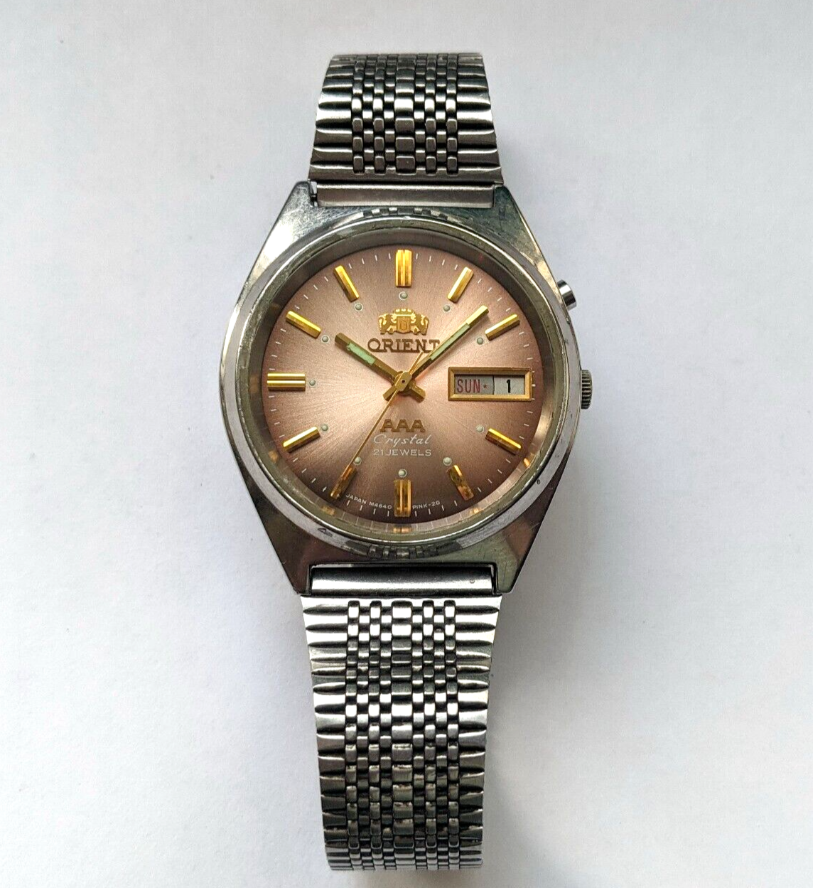 A*i様 【極美品】アンティークORIENT AUTOMATIC SER2400 Vintage Watch ORIENT 3 STAR AUTOMATIC AAA Crystal made in