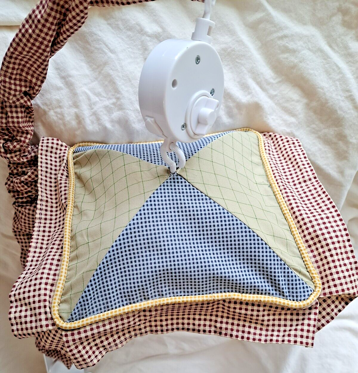 Geenny Boys Nursery Crib Mobile Constructor Construction Tools Trucks Gears