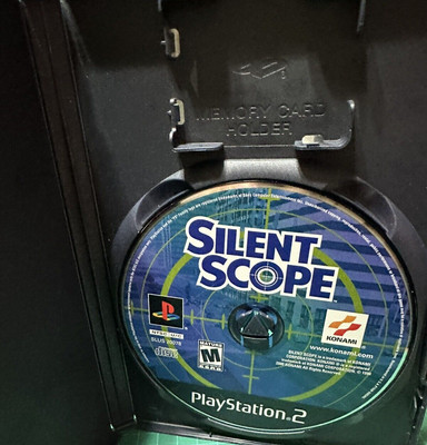 PS2 PlayStation 2 Silent Scope VG Condition TESTED
