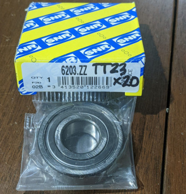 New SNR 6203ZZ Deep Groove Ball Bearing 6203 ZZ