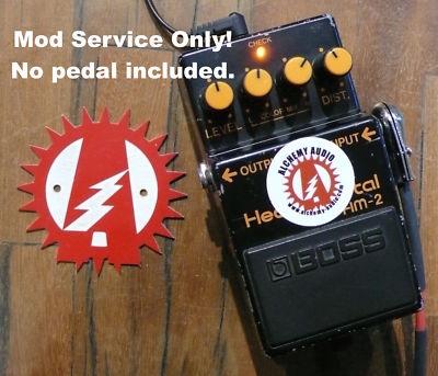 Mod Service Only (No Pedal): Boss HM-2 Distortion Alchemy Audio Modified