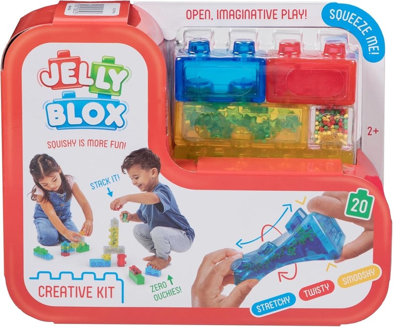 Jelly Blox Creative Kit | Includes 20 Blocks | Toddler