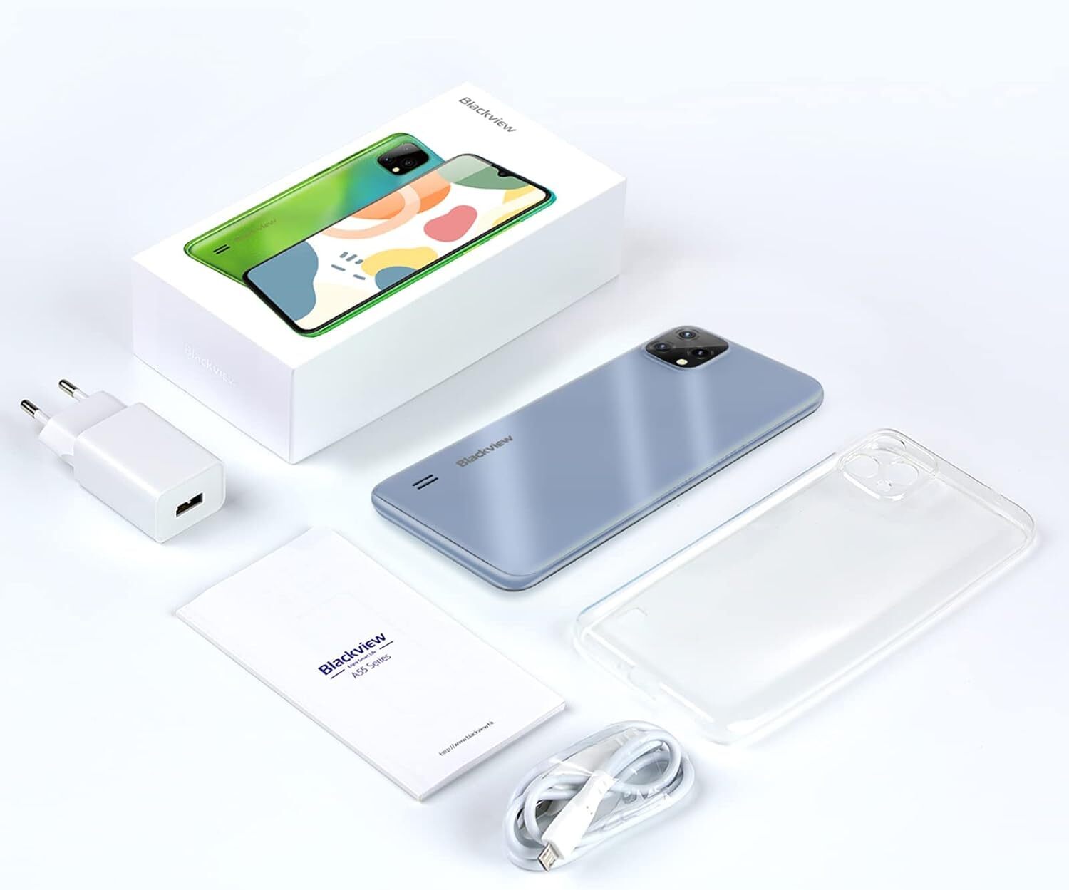 Blackview A55 Phantom Black Unlocked Touchscreen Android