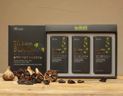 Korean High Concentrated Black Garlic Extract with Probiotics in 30 Sticks 360g