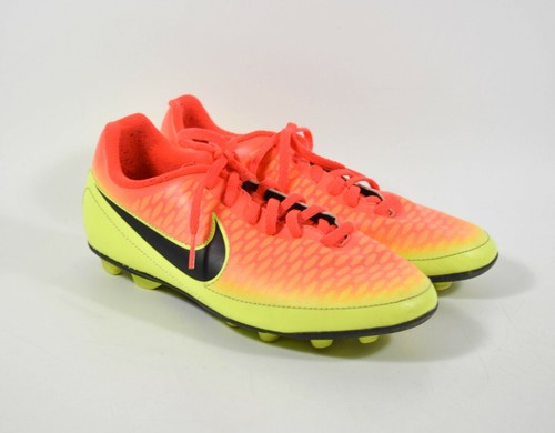 Nike Magista HG イエロー ハイカットシューズ Nike Magista Men's Black Yellow Soccer Cleats 651343-370 UK6