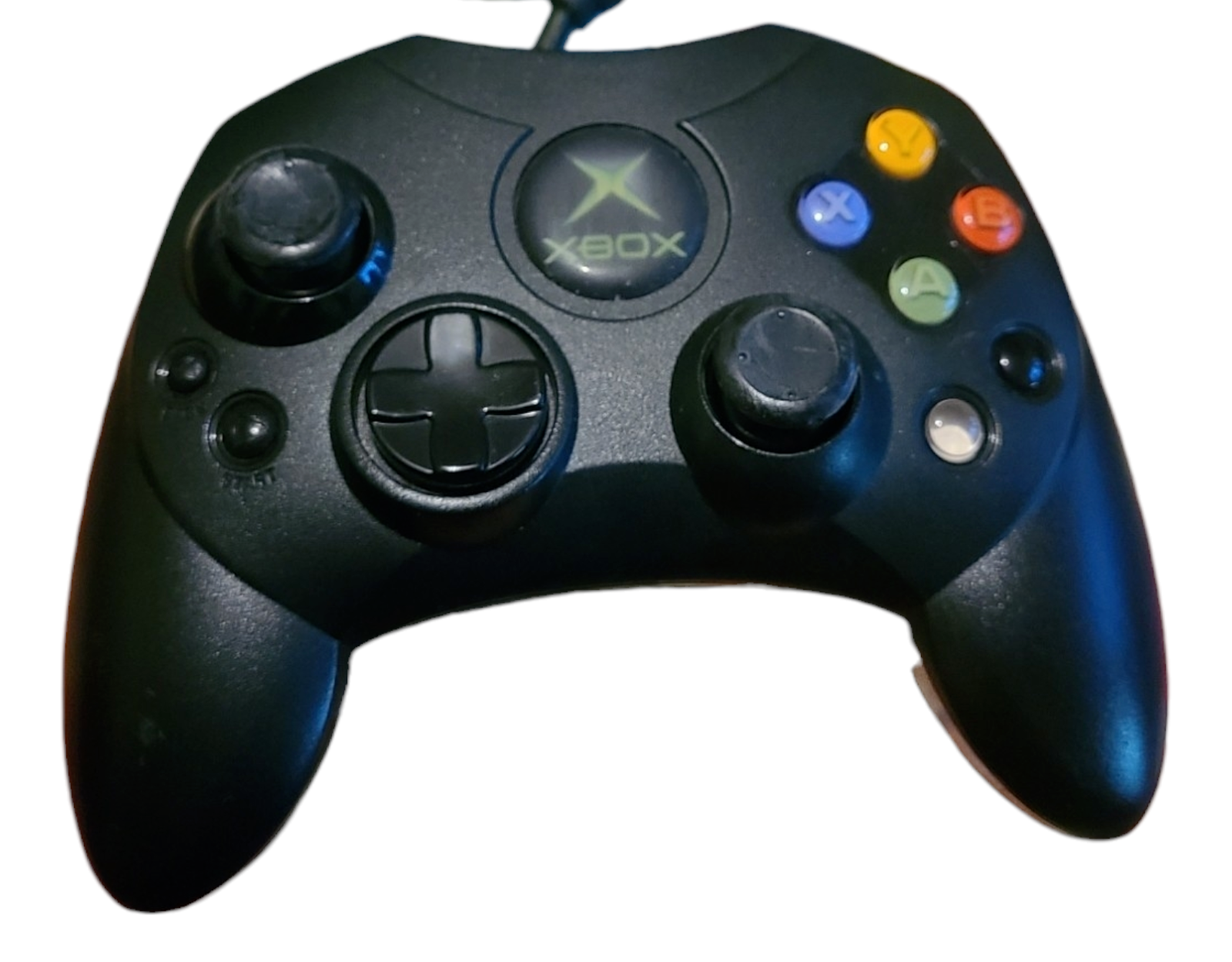 Authentic Microsoft Xbox S-Type Controller Black X08-69873 w