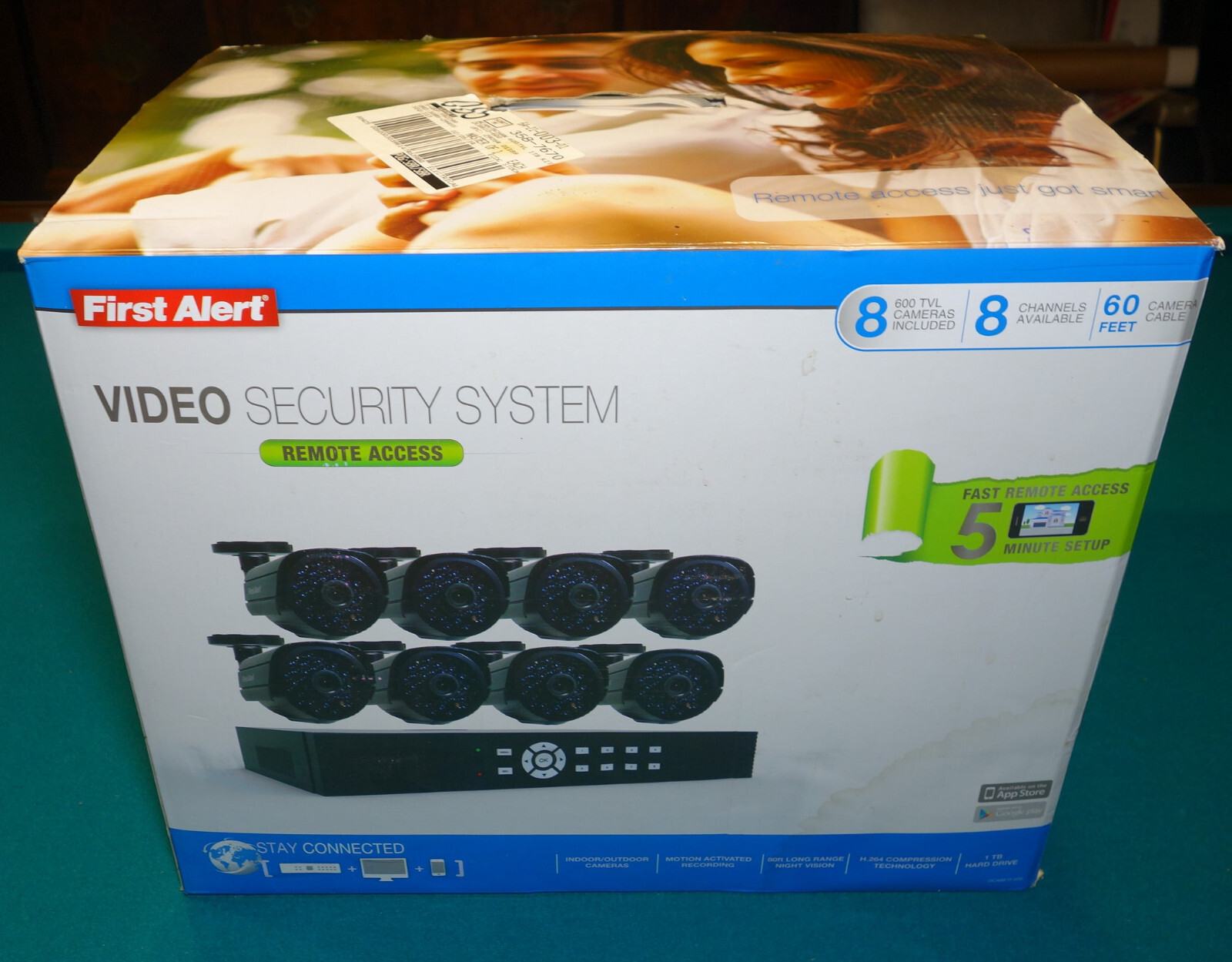 - 1 Tb Recorder - 8 Cameras Model Dca8810-600