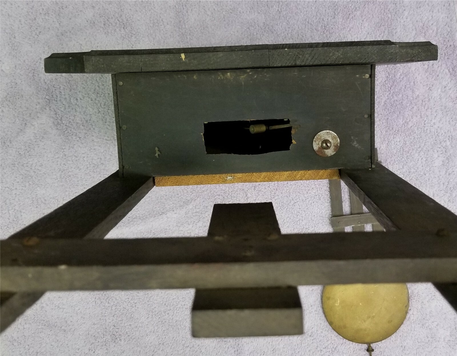 Gilbert Mission Style Wall Clock 1908 - 1915 not working needs work