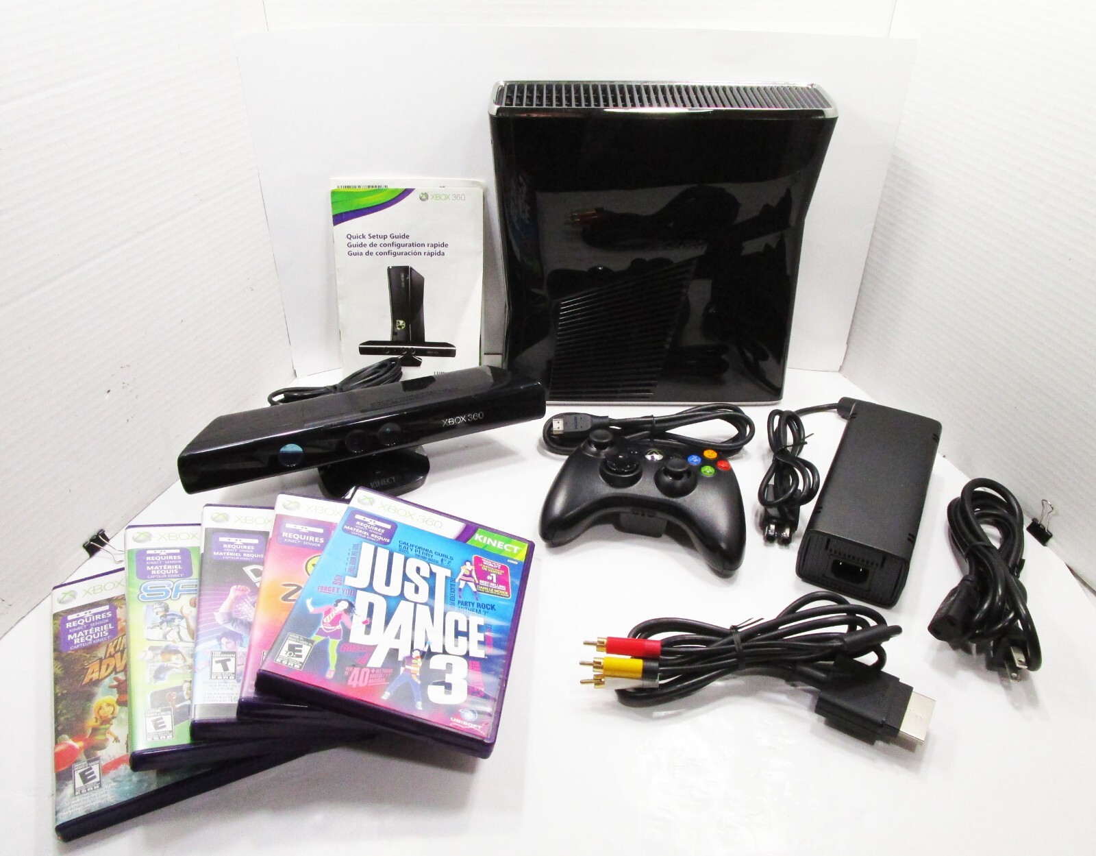 MICROSOFT Xbox 360 Kinect Special Edition 250GB Bundle +