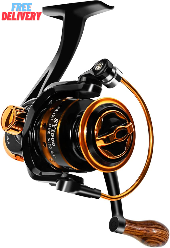 Summer and Centron Spinning Fishing Reels, Perfect for Ultralight Ice Fishing wi