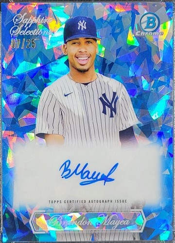 2023 Bowman Chrome Sapphire Edition - Brando Mayea #SSA-BM