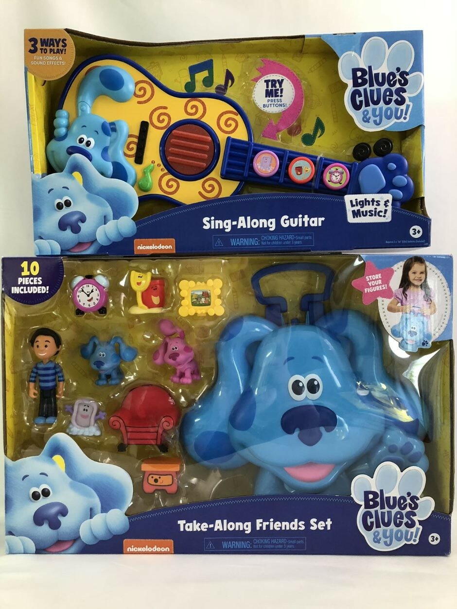 パクジフン CLUE ホルダー&ミニポスターセット Amazon.com: Nickelodeon Blue's Clues & You! – Play & Sing