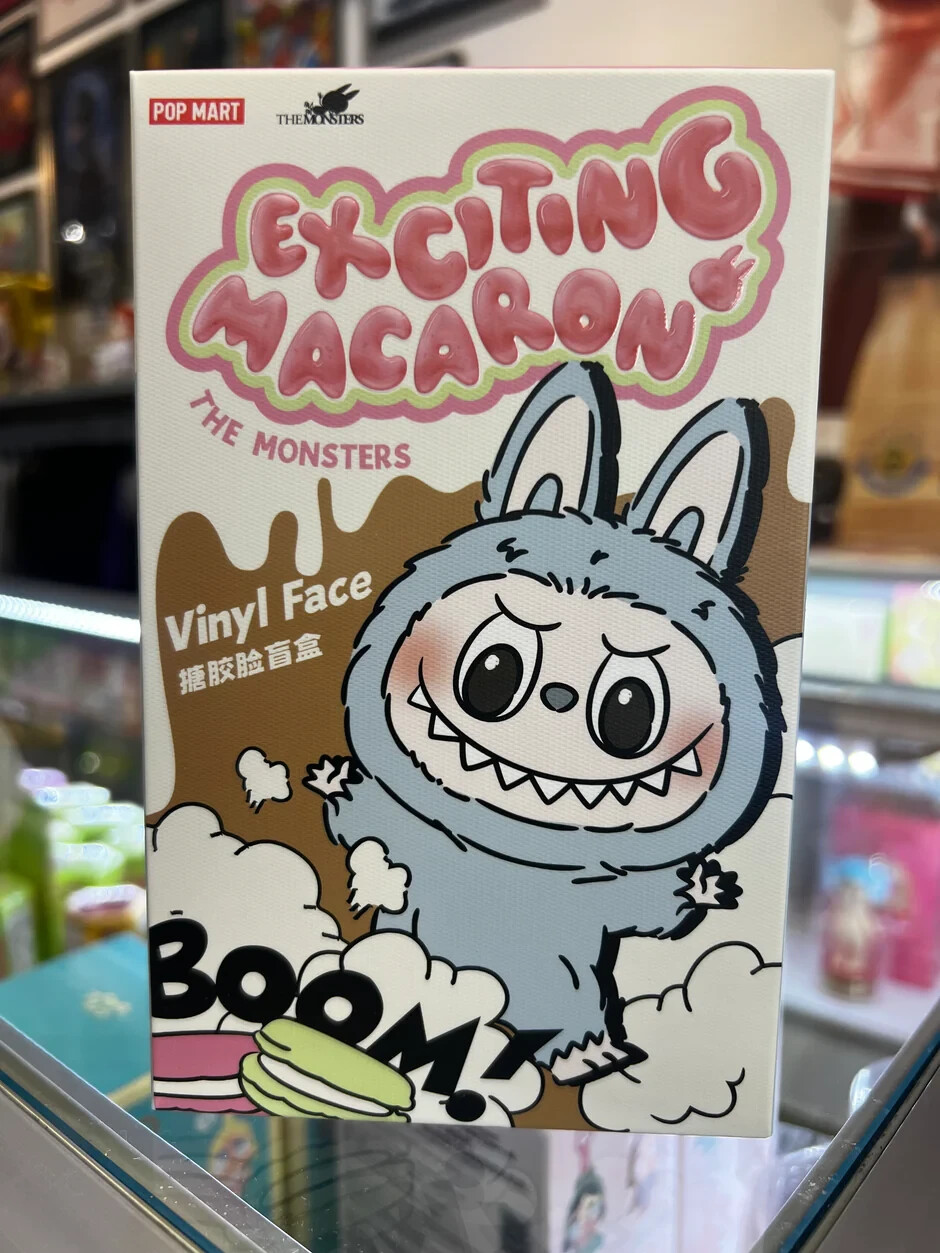 その他 POP MART Exciting Macaron The Monsters POP MART THE MONSTERS Exciting Macaron Vinyl Face Blind Box