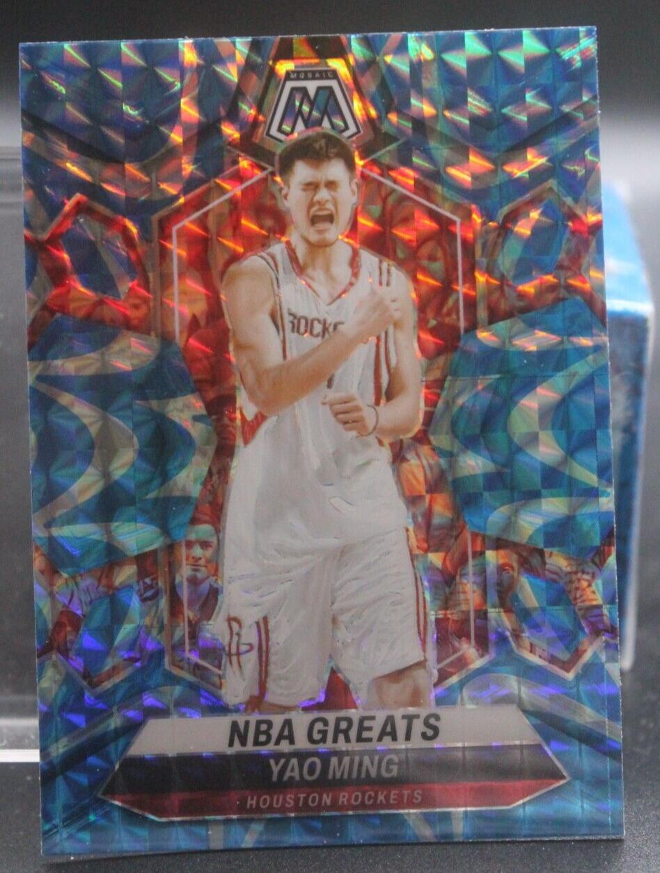 2023-24 Panini Mosaic - Blue Prizm - Yao Ming #294 | eBay