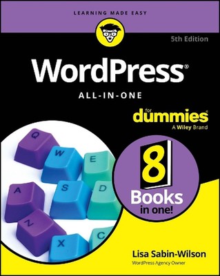 WordPress All-in-One For Dummies by Lisa Sabin-Wilson (English) Paperback Book