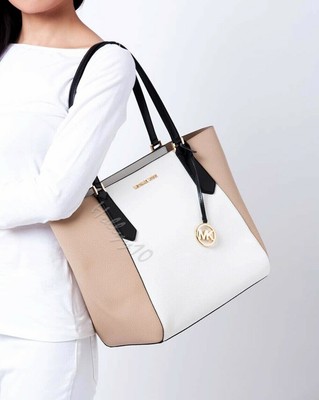 michael kors kimberly lg bonded tote