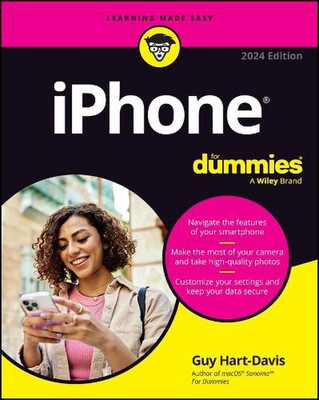 iPhone For Dummies by Guy Hart-Davis Paperback Book