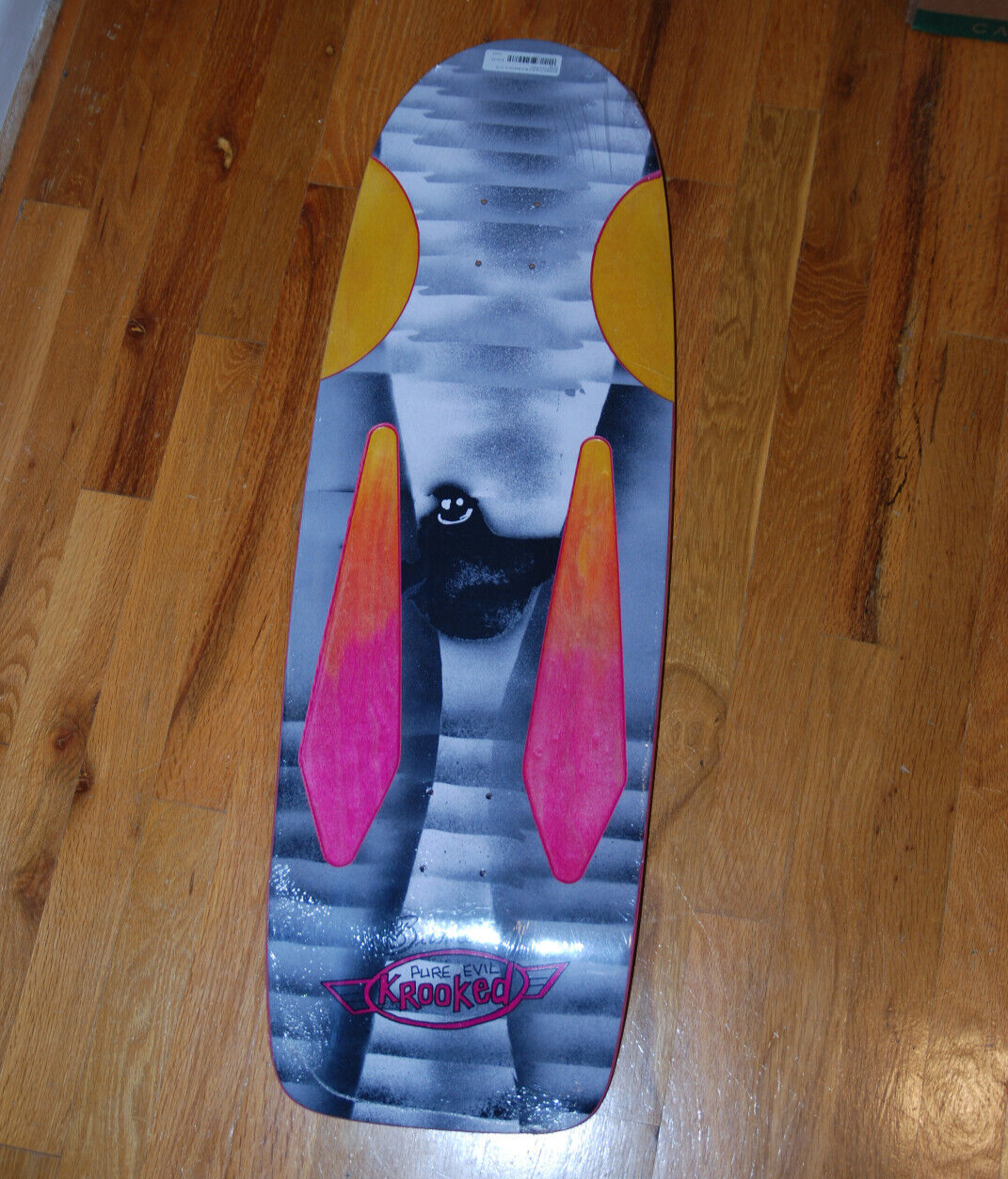 Krooked Pure Evil Bird Beamer 2 Skateboard Deck Mark Krooked Pure Evil Bird Beamer 2 Skateboard Deck Mark