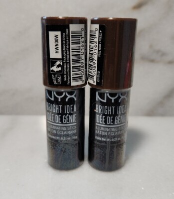 2 NYX Bright Idea Illuminating Stick #BIIS12 TOPAZ TAN