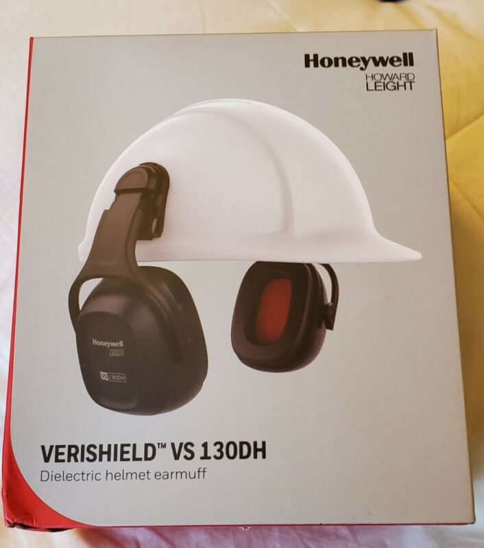 Honeywell VeriShield Di-Electric Earmuff, Hard Hat Attachment, NRR 27 130DH