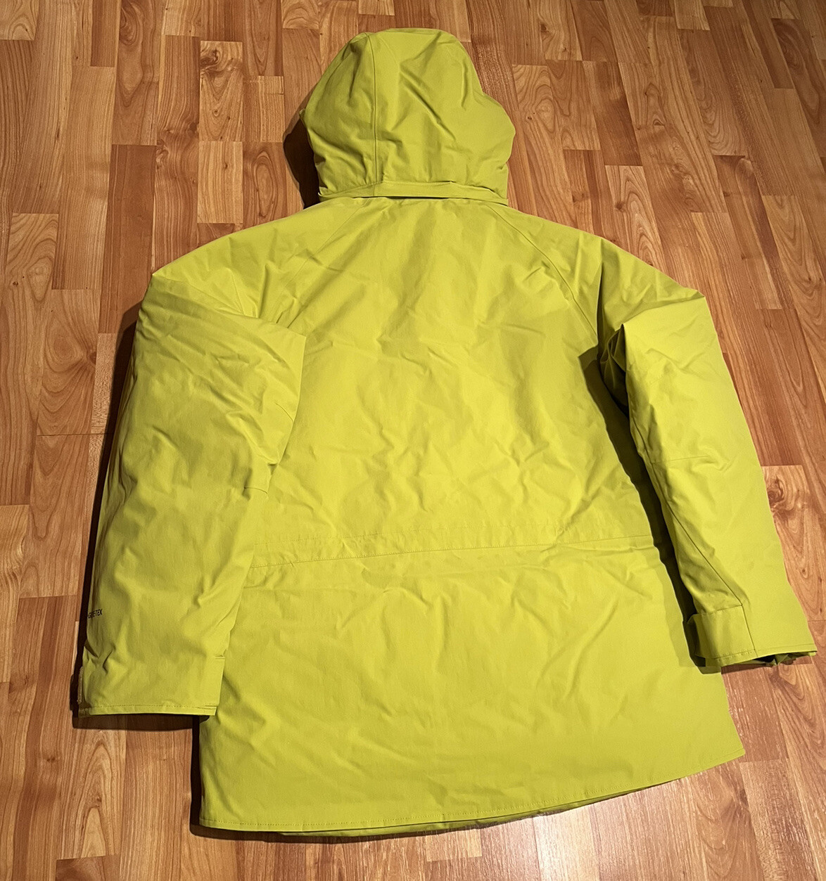 Pre-owned Marmot Men's  Mammoth Goretex Waterproof Parka Citronelle Steel Onyx 700 Fill In Multicolor