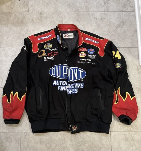 NASCAR #24 Jeff Gordon Dupont 3XL Racing Jacket Chase NASCAR #24 Jeff Gordon Dupont 3XL Racing Jacket Chase