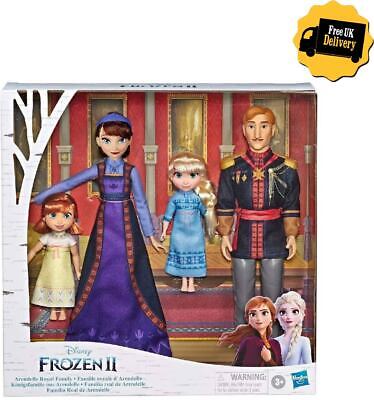 Disney Frozen 2 Arendelle Royal Family Set Includes 4 Dolls Children's Gift Set