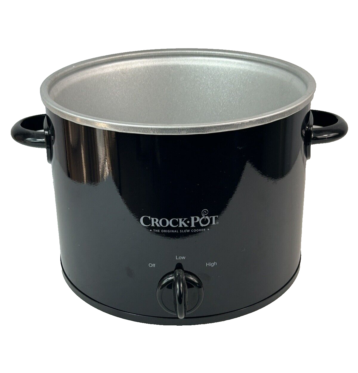 Crock-Pot SCR400-B 4 qt Slow Cooker - Black No Lid Or