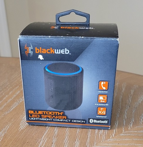 Blackweb LED Wireless Bluetooth Speaker