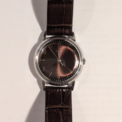 Timex Brown Mens Analogue Watch Marlin TW2W93300 | eBay