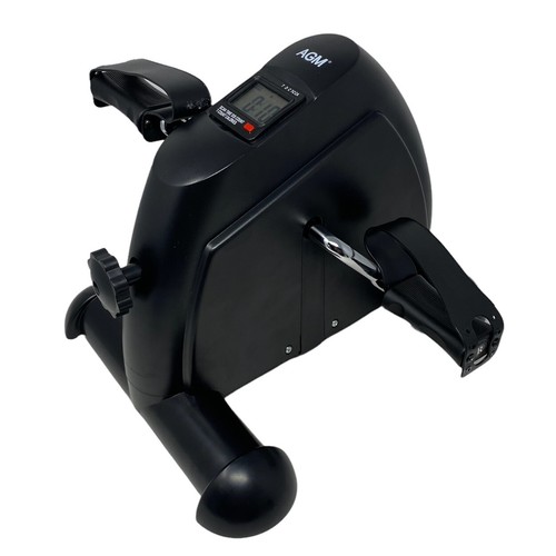 AGM Mini Exercise Bike, LCD Display, Compact Design, Non Slip Pedals